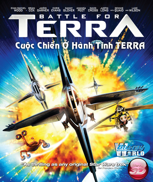 D063. Battle for Terra - Cuộc Chiến Ở Hành Tinh Terra 3D 25G (DTS-HD 5.1)  